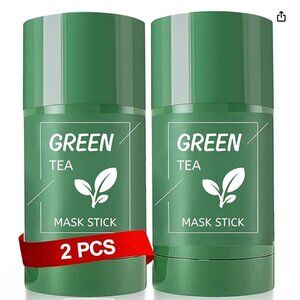 NEW 2 Sticks Green Tea Mask Sticks Sealed Oil Control 1.42oz X2 Total almost 3oz
